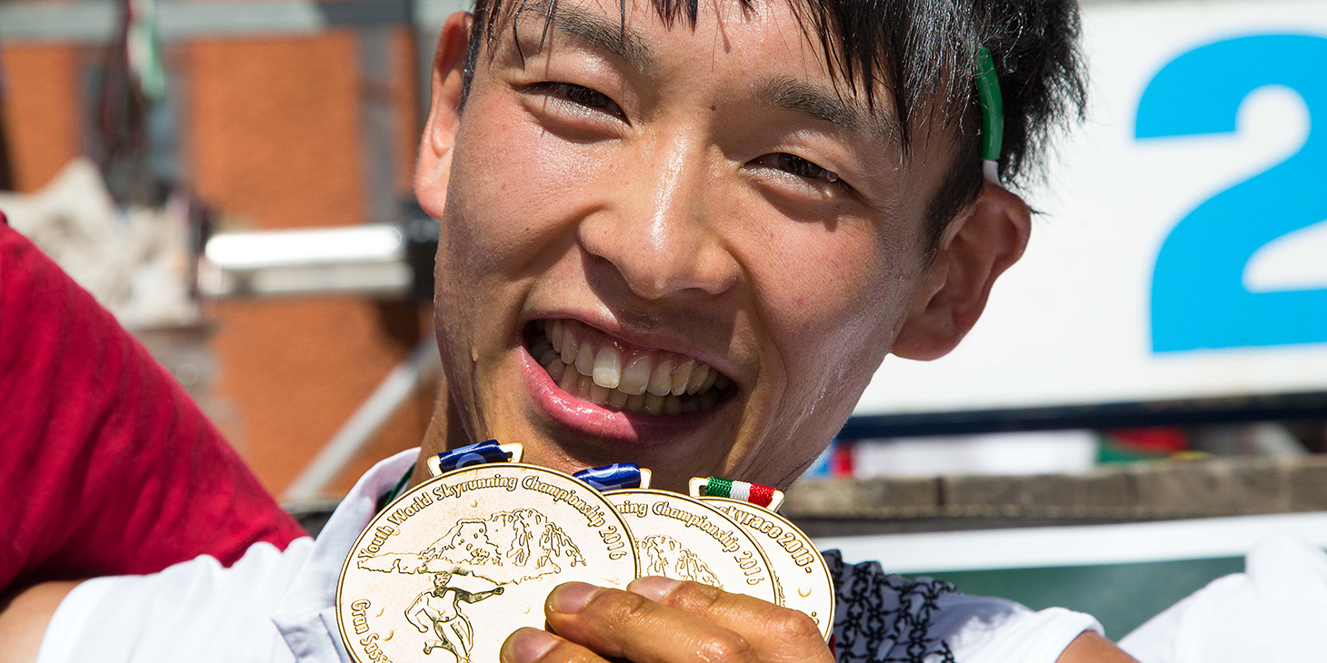 Ruy Ueda (JAP), Combined Champion Youth Skyrunning World Championships. ©fabriziopolitti.it 