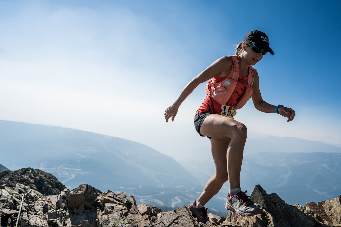 Brittany Peterson, gold medal in the American Skyrunning Ultra Championships. ©iancorless.com / SWS