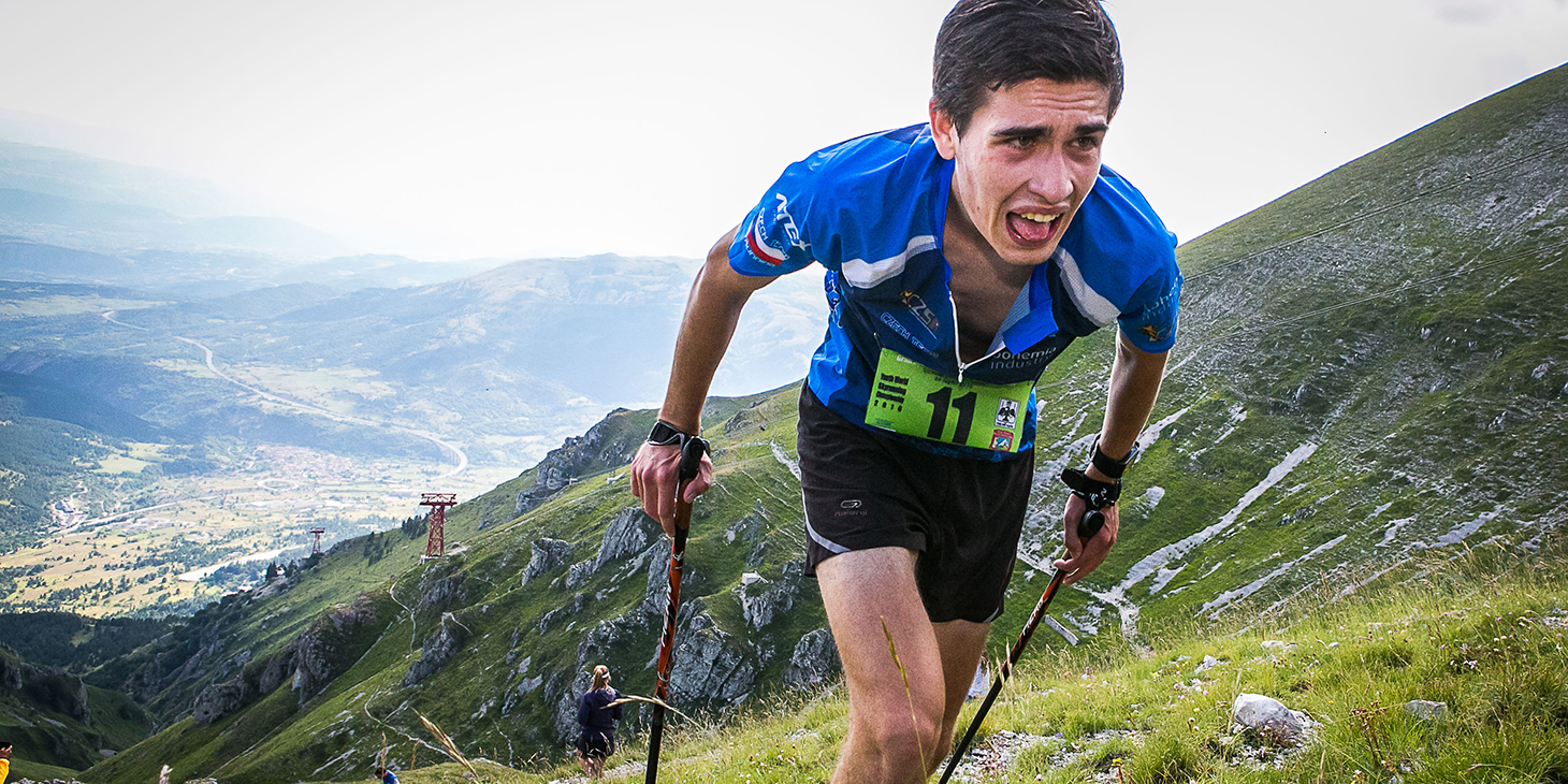 Tomas Krivohlavek (CZE) 4th Vertical Kilometer, Youth Skyrunning World Championships. ©fabriziopolitti.it