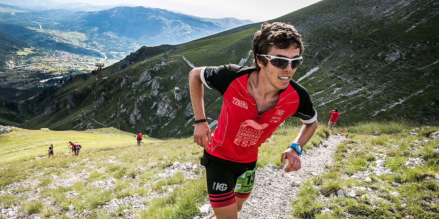 Jan Margarit (ESP) winner 18-20 category SkyRace, Youth Skyrunning World Championships. ©fabriziopolitti.it