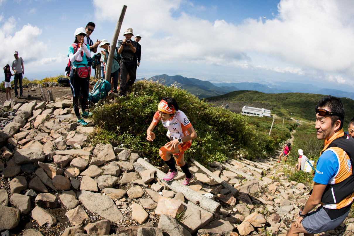 Japan's Yuri Yoshizumi, VK gold medallist on her way to victory. ©Sho Fujimaki